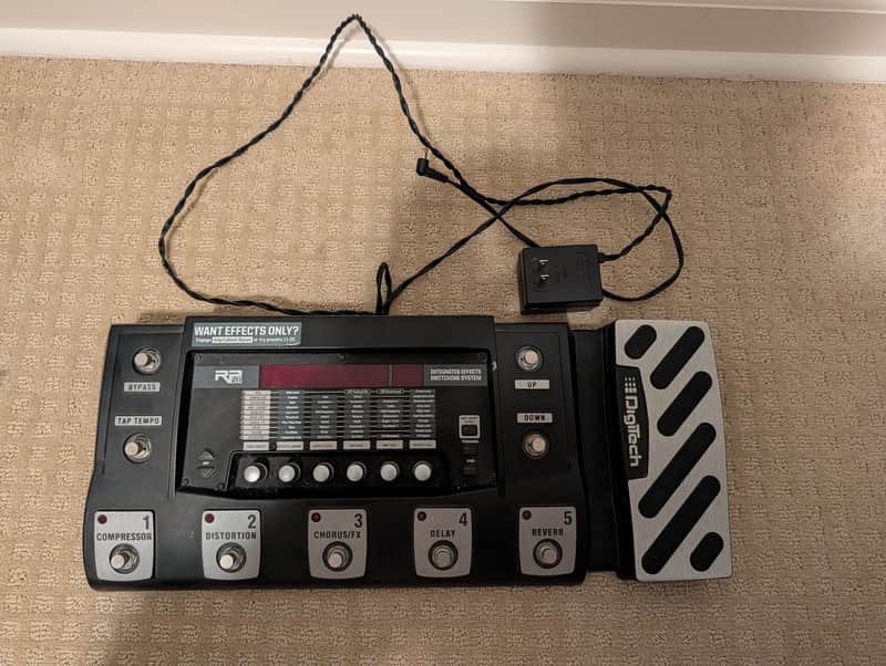 DigiTech RP500 Multi-Effect Switching System 2000s - Black image 1