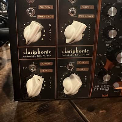 Kush Audio Clariphonic PAIR 500 Series Parallel Equalizer Module 2010s - Black image 1