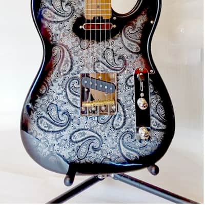 Firefly FFTL-SGY-538 Pure Series Electric Guitar - Black Paisley Color image 11