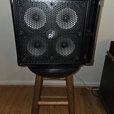 Phil Jones Compact 4 4x5 Bass Cabinet 2010s - Black image 1