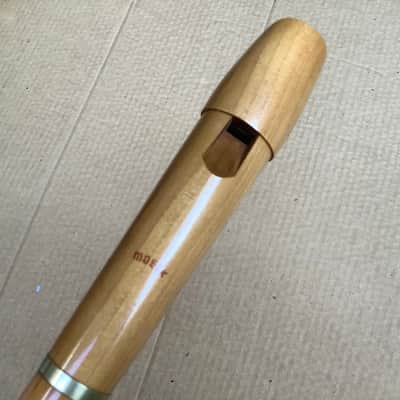 Moeck Tuju Tenor Recorder  80's-90's beautiful wood ! Flute made in Germany image 6