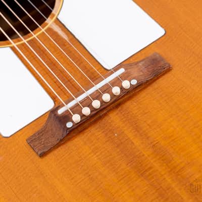 1964 Gibson F-25 Folksinger Vintage X-Braced Acoustic Guitar Natural, Crack-Free w/ Case image 8