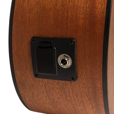 Stagg SA25 DCE MAHO Dreadnought Cutaway Sapele Top Okoume Neck 6-String Acoustic-Electric Guitar image 6