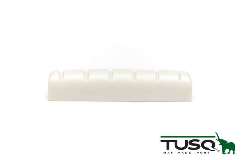 Graph Tech PQ-1728-L0 TUSQ 1-3/8" E-to-E Slotted Acoustic Guitar Nut (Left-Handed) image 1