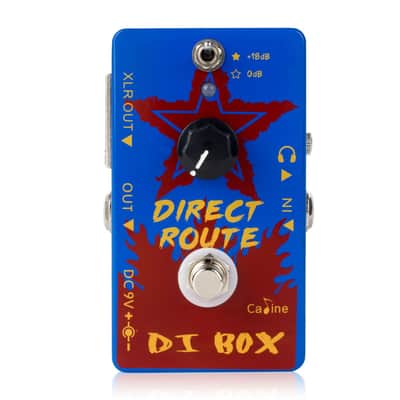 Caline CP-64 Direct Route Blue Headphone Amp & DI Box (Price includes the import duty for US buyer) image 3