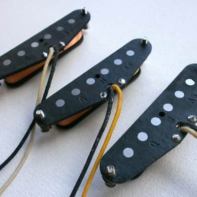 HOT Stratocaster A5 Guitar Pickups SET SRV Hand Wound Strat Q pickups Stevie Ray Vaughan image 2