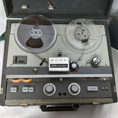 Sony Sterecorder 521 Reel To Reel 2 Or 4 Track TC-521 - 1962 - Grey image 2