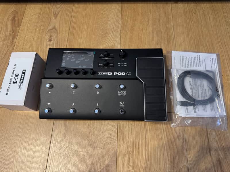 Line 6 POD GO Multi-Effect and Amp Modeler 2020 - Present - Black image 1