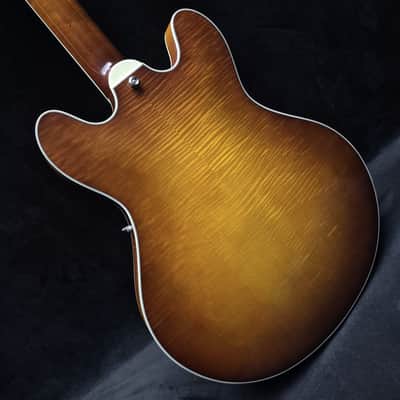 Eastman T486-GB Thinline Archtop - Goldburst image 8