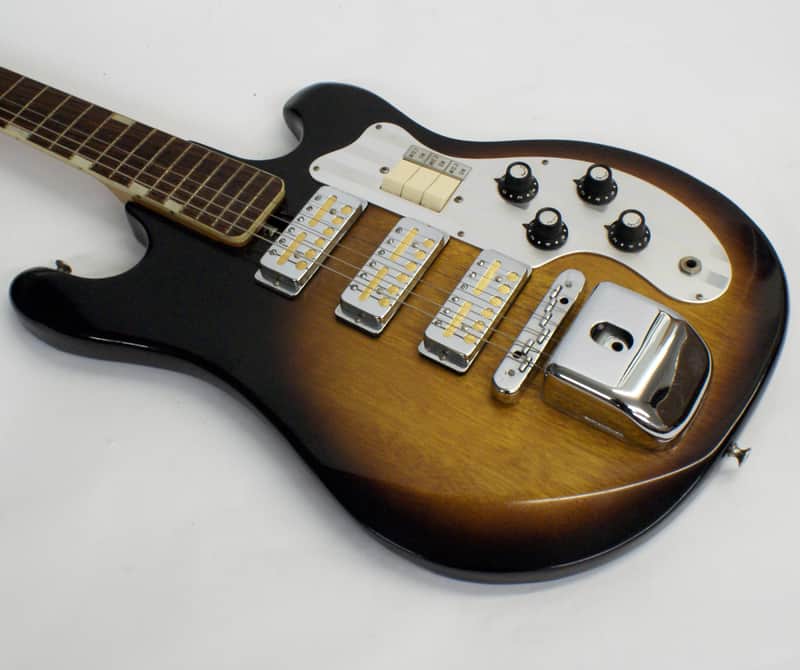 Vintage 1965 Teisco ET-300 Electric Guitar with 3 Gold Foil SS