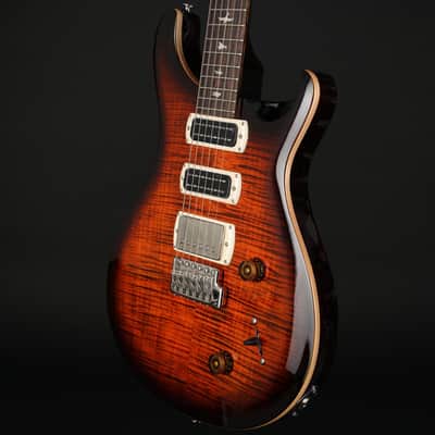 PRS SE Studio in Orange Tiger Smokeburst with Gig Bag #H013805 image 2