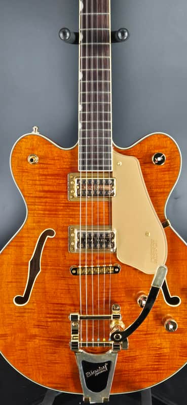 Gretsch Limited Edition Electromatic Flame Okoume Broadkaster | Reverb