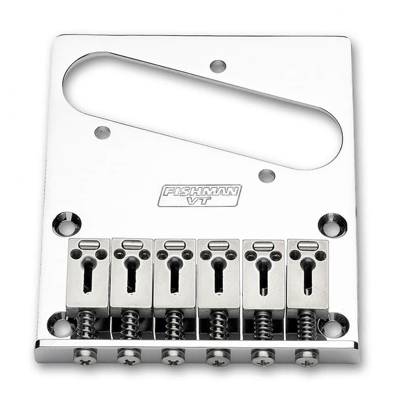 Fishman PRO-TEL-101 PowerBridge VT Vintage Tele Piezo Bridge Pickup image 1
