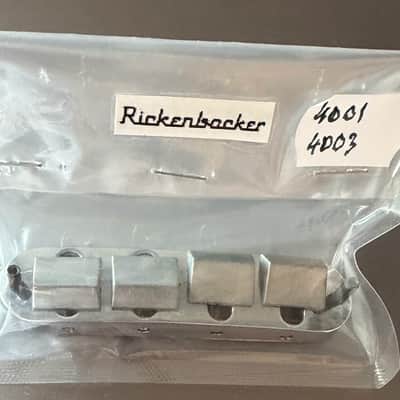 Rickenbacker 4001 and 4003 Bass bridge and saddles [unused original part] image 2