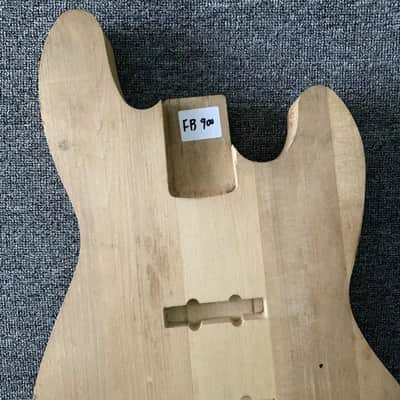 Unfinished Jazz Bass Style Body with Active Routing, Right Hand image 2