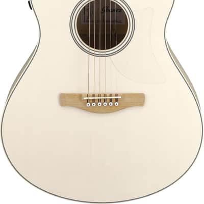 Ibanez AAM370E-OAW Advanced Acoustic 2024 - Present - Open Pore Antique White image 2