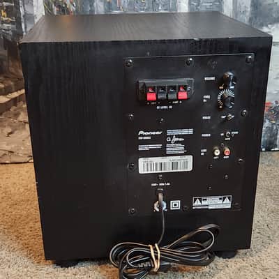 Pioneer Pioneer SW-8MK2 powered subwoofer 2020 - Black image 4