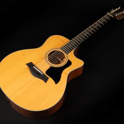 2017 Taylor 356ce with ES2 Electronics - Natural | USA All Solid Grand Symphony Acoustic Guitar Cutaway Pickup | OHSC image 5