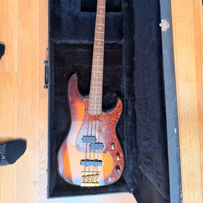 Fender Jazz / Precision Bass w/ EMG pickups and Eq. 70’s - Sunburst image 1