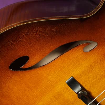 2011 Austin Clark 17AT Carved Electrified Archtop Guitar (VIDEO! Fresh Work, Ready) image 7