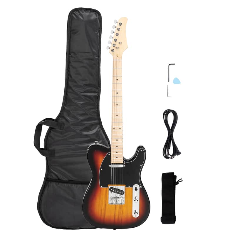 Cxxss Maple Fingerboard GTL Electric Guitar SS Pickup Sunset image 1