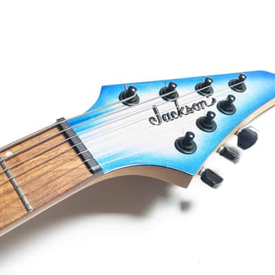 Jackson Pro Series Misha Mansoor Signature Juggernaut HT7 2018 - Blue Sky Burst image 8