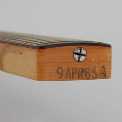 Fender  Duo-Sonic II Solid Body Electric Guitar (1965), ser. #L78307, original tan hard shell case. image 12