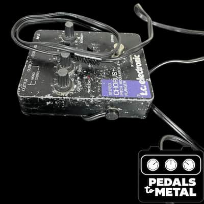TC Electronic Stereo Chorus + Pitch Modulator & Flanger 1991 - 2016 - Black - X15987 image 4