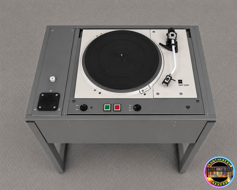 EMT 938 + Console ✅ + TSD25 ✅929 Tonearm Stand Studio Turntable✅ Vintage RARE Turntable from ´70s ✅Professional HiFi Turntable ✅ Studer Revox EMT938✅ Integrated Monitor Speaker ✅ Worldwide Shipping image 1