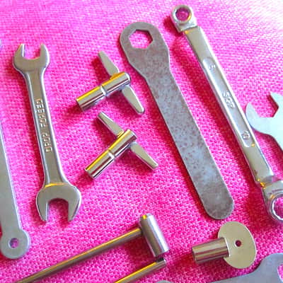 Tuning & Hardware Wrenches Hex Keys Drum Keys (Lot of 49) image 12