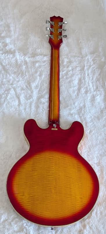 SijiMi でも Samick SAT-450CS/TT 335 style electric guitar in Cherry | Reverb