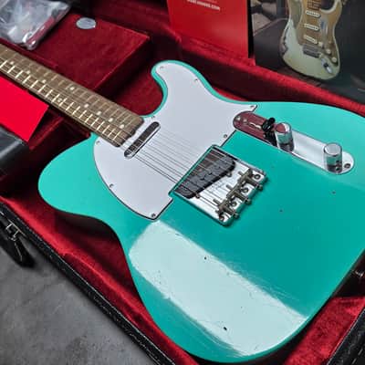 Fender 1960 Telecaster BRAND NEW Custom Shop Journeyman Relic Closet Classic Seafoam Green 1963 60s 1960's American Vintage USA heavy aged roadworn guitar image 2