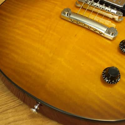 Gibson Les Paul 58 Historic Reissue Black Binding Green Lemon Burst Custom Shop 2018 imagen 4