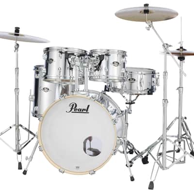 Pearl Export Series 22 x 18 Bass Drum w/BB-70, Mirror Chrome (EXX2218B/C49) image 1