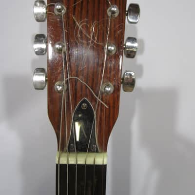 Harmony H160 Acoustic/Electric Guitar, Brown image 6