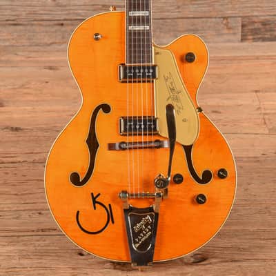 Gretsch G6120T-55 Vintage Select Chet Atkins Orange Stain 2022 image 1