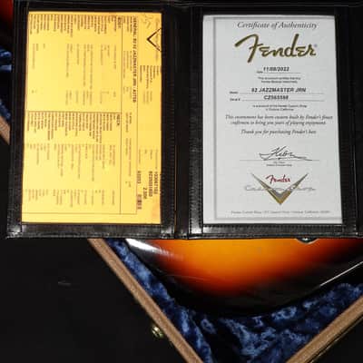 Fender Custom Shop 1962 Jazzmaster Journeyman Relic 3-Color Sunburst [CZ565598] (06/22) image 2