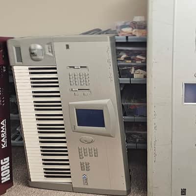 Korg Trinity 61-Key 32-Voice Polyphonic Workstation 1995 - 1996 - Silver image 11
