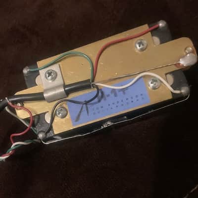 Tom Anderson Humbucker pickup H1+ (Vintage H Series) Chrome image 2