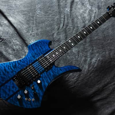 B.C. Rich Mockingbird ST 2013 - Trans Blue - VERY GOOD condition image 4