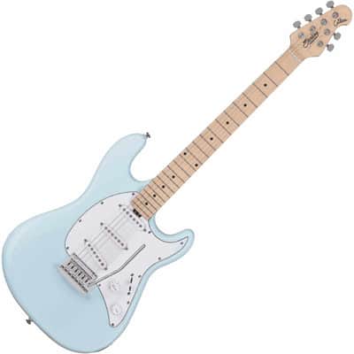 Sterling by Music Man CT30SSS-DBL-M1 Cutlass SSS Daphne Blue image 2
