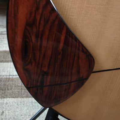 Claudio Pagelli “Wall Paper” One-of-a-Kind Prototype Acoustic Guitar 2002 – Brazilian Rosewood / Swiss Moonspruce image 14
