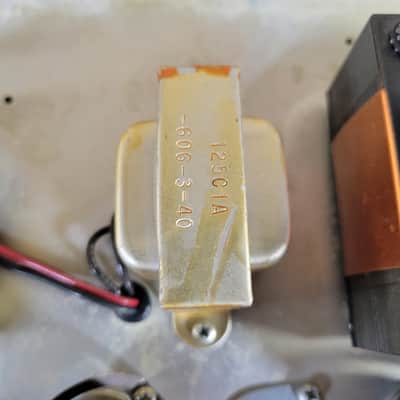 Fender Bandmaster Head and Cabinet 1963 Smooth White Tolex Original Covers Near Mint - White image 16
