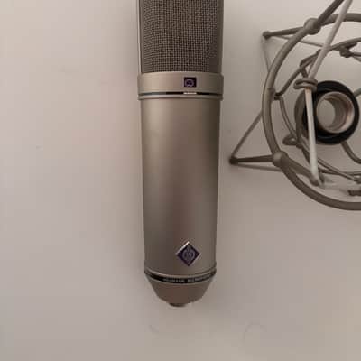 Neumann U 87 Ai Large Diaphragm Multipattern Condenser Microphone 1986 - Present - Nickel image 1
