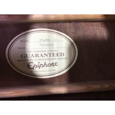 Gibson Epiphone PR-200 NS image 4
