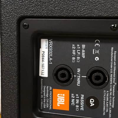 JBL VRX932LA-1 12" Two-Way Line Array Loudspeaker System (PAIR) CG010SP image 12