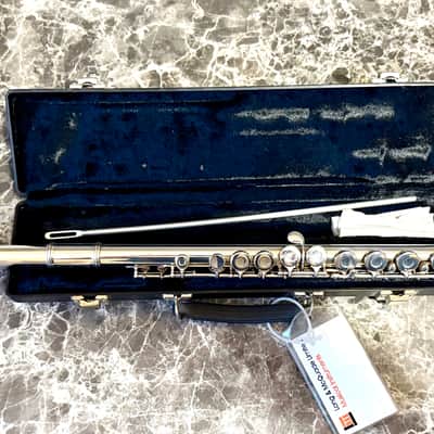 Gemeinhardt 2SP Straght-Headjoint Flute with Offset G 2010s - Silver-Plated image 2
