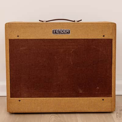1954 Fender Super Tweed Wide Panel Vintage Tube Amp 2x10 w/ Jensen P10R, 5D4 image 2