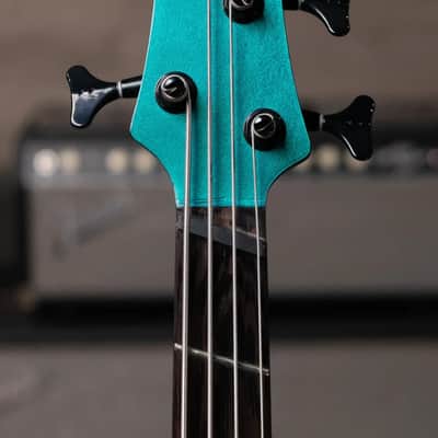 Ibanez Bass Workshop SRMS720BCM 4-String Multi-Scale Bass Guitar - Blue Chameleon image 5