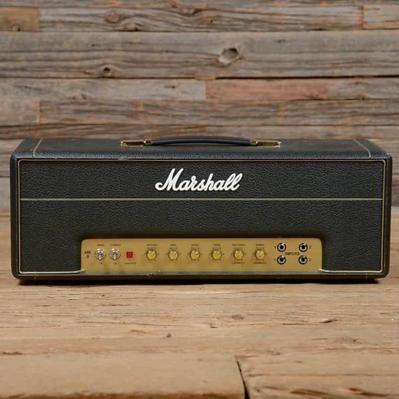 Marshall 1987X MK II Reissue 2-Channel 50-Watt Guitar Amp Head 2002 - Present - Black image 1